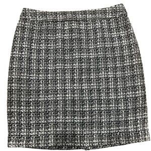 Banana Republic Black and White Pencil Skirt